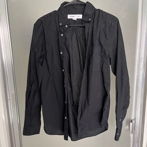 Black dress shirt